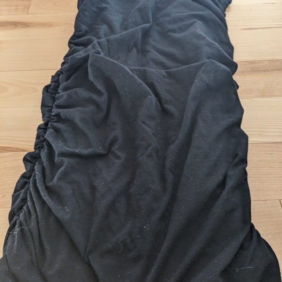 Zenana (pink blush)ruched maternity skirt - Picture 1 of 2